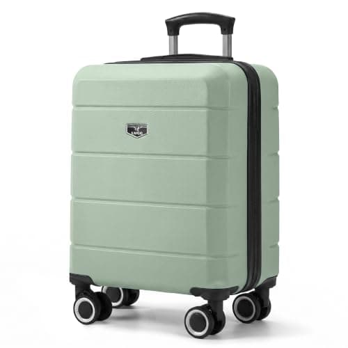 LUGG Jetset 15" Lightweight Cabin Suitcase - EasyJet Underseat Carry On Luggage, ABS Hard Shell, Scratch-Resistant Finish, Secure Lock, Smooth 360° Spinner Wheels (45x33x20cm)