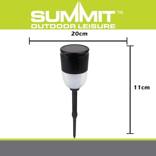 VFM e-Store - Solar Light Wireless Speaker 9-10 Hour Charge Time Automatic Sensor- Camping, Travel Holiday Accessories for Summer - 11cm X 20cm Multi X 1 — view 2