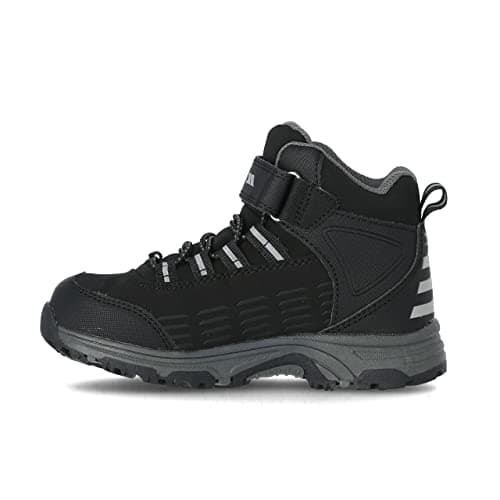 Trespass Kids Walking Shoes Harrelson Low Cut - Lightweight, Waterproof and Breathable Membrane, Gussetted Tongue, Protective and Durable Toe Guard, Ankle Supportive Cushioned, Collar and Tongue, — view 3