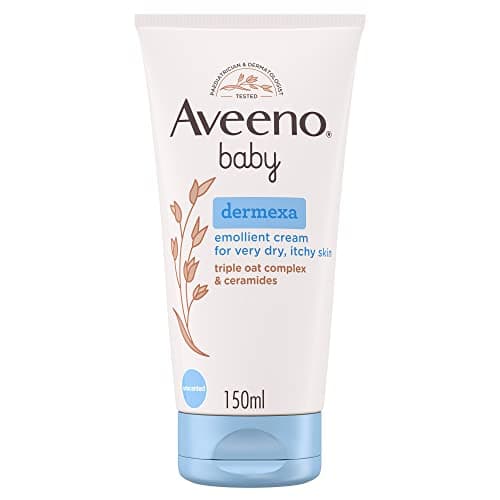Aveeno Baby Dermexa Emollient Cream for Dry & Itchy Skin (1x 150ml)