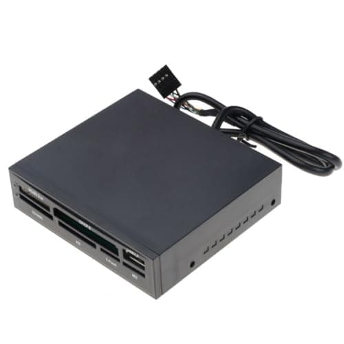 Erpmlyo Card Reader USB Hub Multi-Function for 3.5 Inch HDD Case Inbuilt