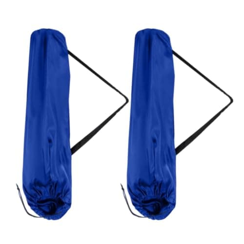 Portable Chair Bag Storage Bag with Adjustable Shoulder Strap, blue, See