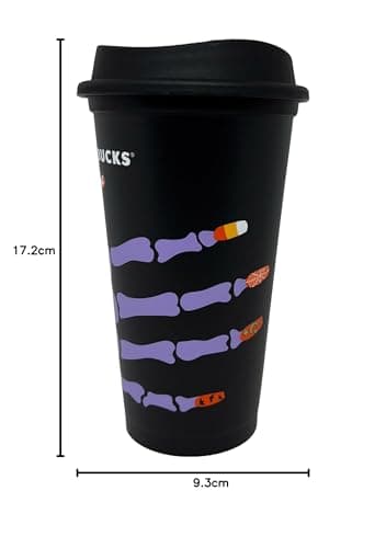 STARBUCKS Halloween Skeleton Hand Reusable Travel Mug/Cup/Tumbler Grande Medium, 16oz 473ml — view 6