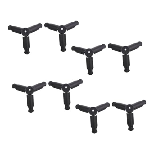 Foldable Tabletop Tripod 8 Pack with 1/4 Inch Screw for Cameras