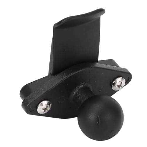 Schimer GPS Clip Holder with Ball, Durable Anti-Shake Mount for Handheld GPS, Perfect for Motorcycles and ATVs, Made of Nylon and Aluminium — view 3