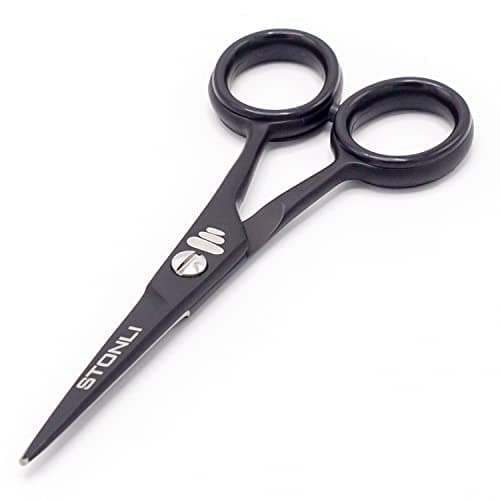 4.5 inches Beard and Moustache Scissors - Safety Use for Eyebrows & Ear — view 6