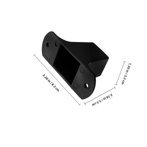 8 Sets Black Plastic Speaker Foot Pads for Luggage and Amplifiers — view 2