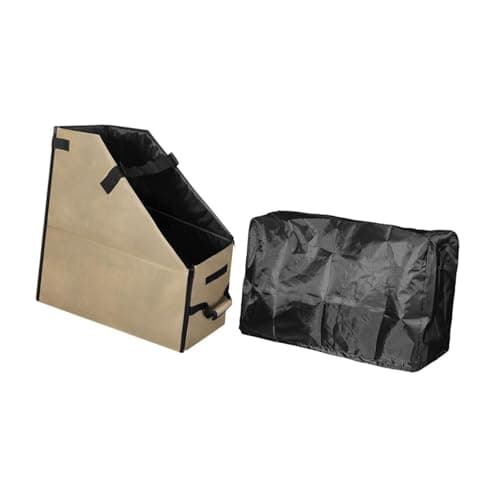 QLECXZI Portable Folding Bike Storage Bag Storage Case Durable And Reliable Choice For Safeguarding Bikes On Trips Folding Bike Box Bicycle Travel Bag, Brown — view 2