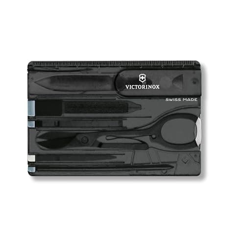 Victorinox Swiss Card Classic Multitool, 10 Functions, Scissors, Pen
