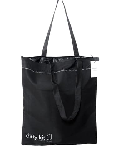 dirty kit Antibacterial Tote - Zip Secured - Eliminates Odour - Kills Bacteria - Machine Washable - Made from Recycled Plastic - GQ and Vogue Recommended — view 5