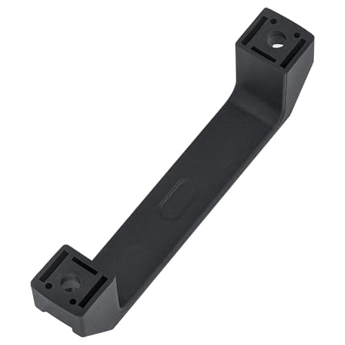DDHOMIN 6 Pcs Nylon Luggage Pull Handles – Black Rectangular Plastic Handle for Toolbox and Case (150mm) — view 2