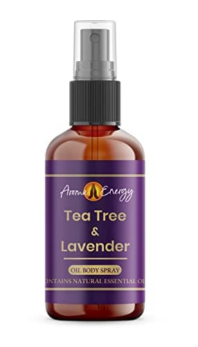 Lavender & Tea Tree Oil Body Spray – 100ml - Natural essential oils, skin care friendly