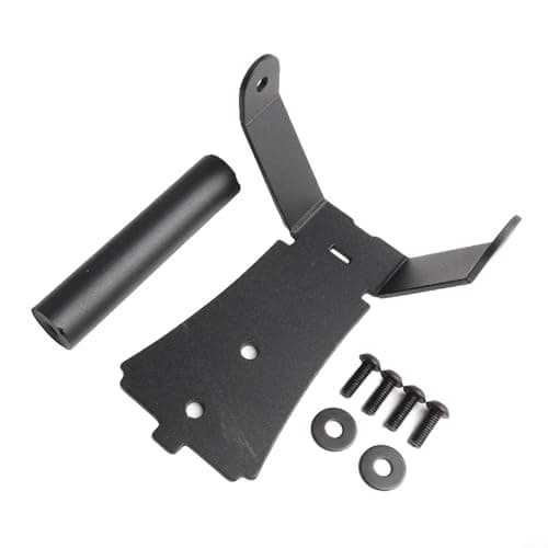 Motorcycle GPS Mount Bracket Navigation Holder For Honda For Forza 350 2020-2021 | Aluminum Alloy Dashboard Install Under Windshield | Black — view 6