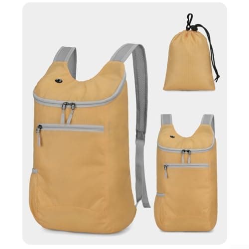 Todikaper Foldable Hiking Backpack 14L Waterproof Lightweight(Khaki) — view 2