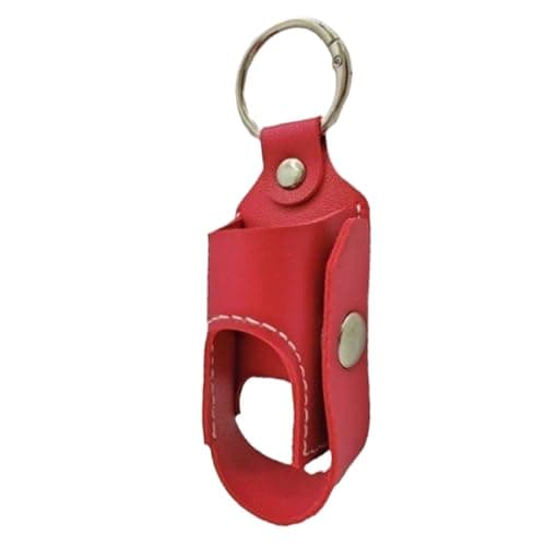 asthmas Inhaler Case Keychain - Shape Discrete & Secure Hygiene Carry, Portable Medical Pouch for Ventolin Salbutamol, Anti-Lost Quick-Release Clip, Soft-Touch PU Leather | Kids Adults