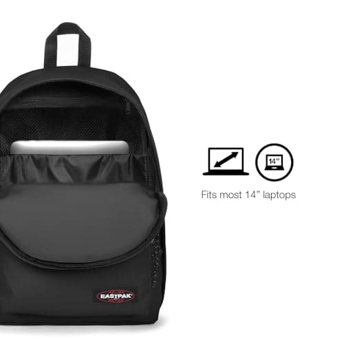 EASTPAK Out of Office Backpack 27L (44 x 29.5 x 22 cm), Laptop Backpack 13-15", Durable Water-Resistant School & Work Daypack with Padded Straps - WINE BURGUNDY — view 6