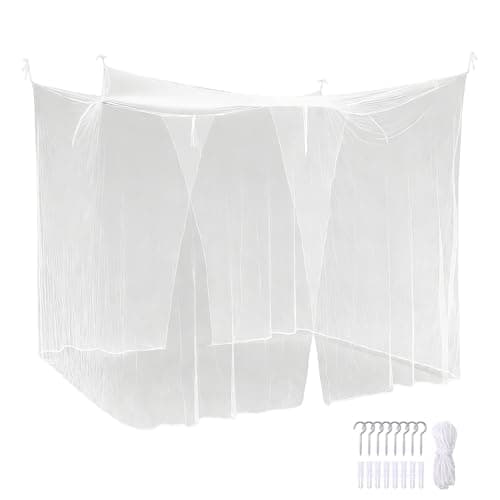 Friendly Mosquito Net for Hiking, Mosquito Net for Sleeping Bag or Tent, Easy to Pack and Carry, Travel Mosquito Net with 3 Color Options, Large Outdoor Net, Camping Tent, Perfect for Polyester