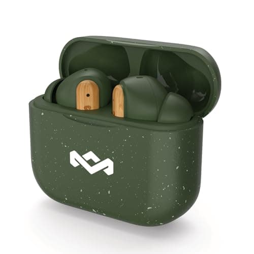 House of Marley Little Bird True Wireless Bluetooth Earbuds - IPX4, Green — view 3