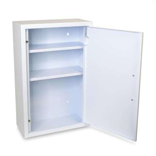 Value Aid Metal Anaphylaxis Kit AAI Storage Cabinet (Empty) 460x300x140mm — view 2