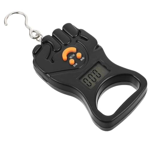 IJSDNVJNDX Portable Digital Handheld Luggage Scale Rechargeable Electronic Hanging Suitcase Weight Scale 50kg