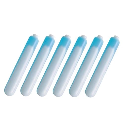 Water Bottle Cooling Rods Portable 6 Pieces Reusable Safe