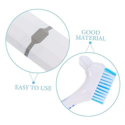 Back to School Decor Travel Toothbrush Kit 2pcs Double Sided Brush — view 3