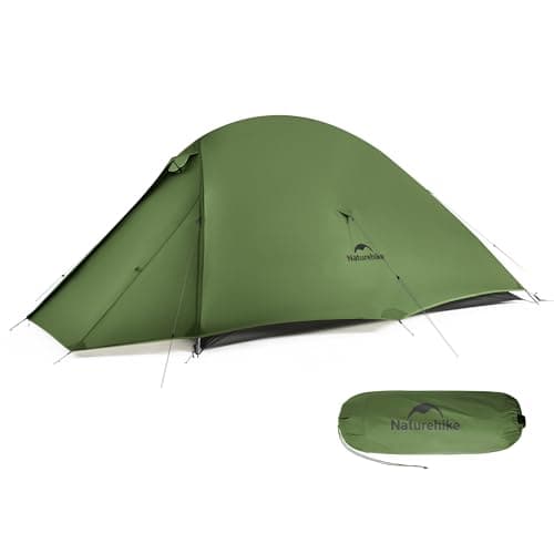 Naturehike Cloud Up Pro Camping Tent, 2 Person, Forest Green
