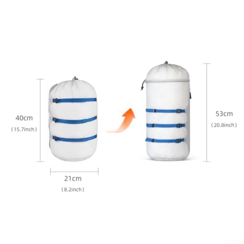 Hiking Compression Sack Ultralight for Backpacking Travel(Size L) — view 2