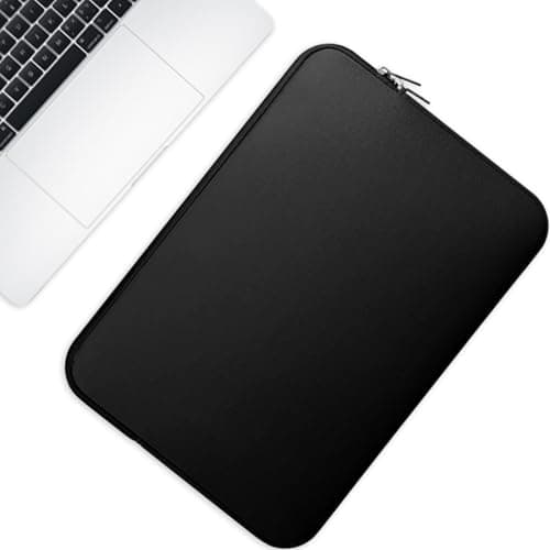 12 Inch Laptop Sleeve Water Resistant Soft Lining Protective Case Zipper Compatible Computer Carrying Bag — view 5