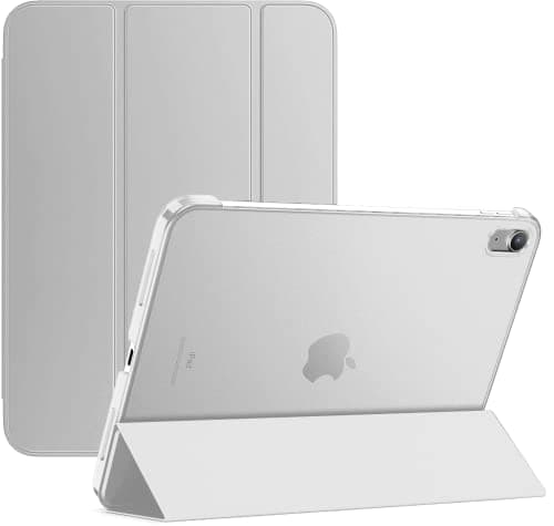Smart Case for iPad Mini 6 (2021) & Mini 7 / A17 Pro (2024) 8.3-inch – Magnetic Sleep/Wake Stand Cover (White)