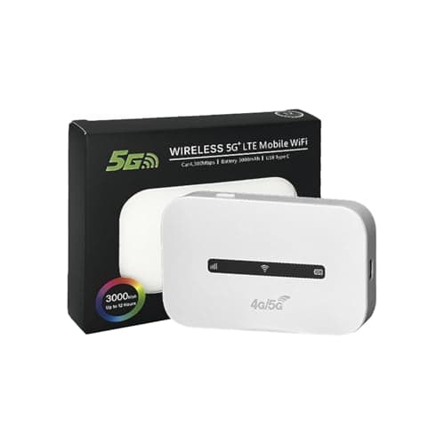 Uitseld Portable WiFi Hotspot for Travel - High Speed Travel WiFi Device Internet Hotspot Device - Compact Travel Router Mobile WiFi Hotspot for Home Offices Travel