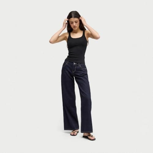 Havaianas Slim Logo Pop Up Women Flipflop Black/Steel Grey 6.5/7 UK — view 3