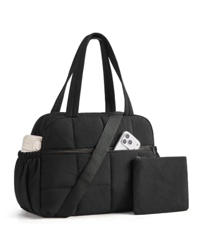BAGSMART Women's 20L Travel Bag Weekend Overnight Gym Duffle Set