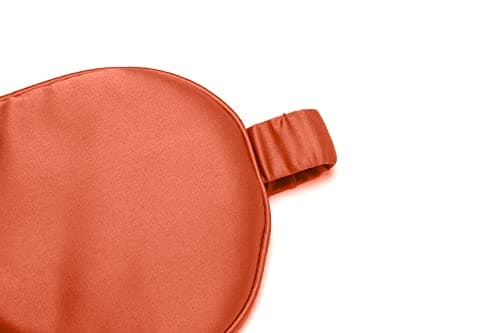 OWITER Blackout Sleeping Eye Mask Super Smooth Eye Cover for Sleeping (Orange) — view 2