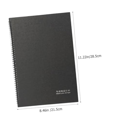LIFKOME Portable Sketch Book for Painting and Drawing Thick Paper, Suitable for Students and Artists, for Outdoor Activities and Travel, Compatible Pens, Pencils, Charcoal and Markers Random Color — view 2