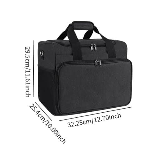Gcljlmy Travel Bag for Electronics Organizer, Cable Management Bag, Multiple Mesh Pockets, Large Storage Bag for Power Strip for Wired — view 3