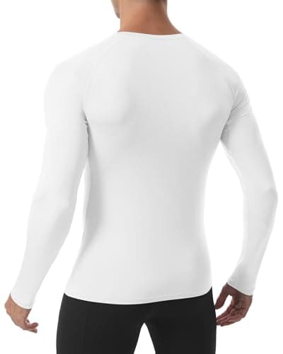 Roadbox Men's Compression Top, Long Sleeve Running Base Layer, Quick-Drying — view 2