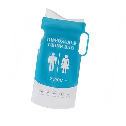 TERNCOEW Travel Urinal With Absorbent Resin Cotton Leakproof Portable Solution For Emergencies Disposables Bag Travel Toilet