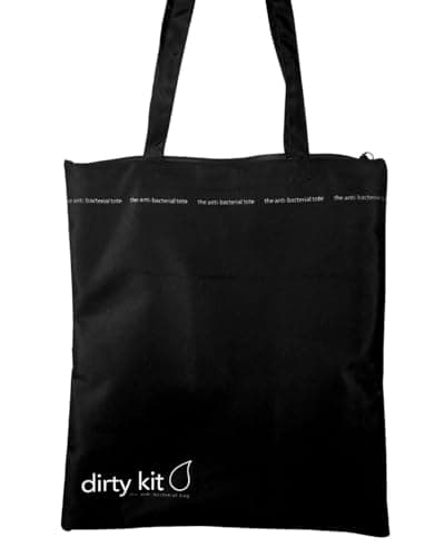 dirty kit Antibacterial Tote - Zip Secured - Eliminates Odour - Kills Bacteria - Machine Washable - Made from Recycled Plastic - GQ and Vogue Recommended — view 2
