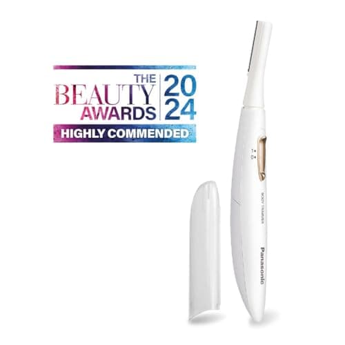 Panasonic ES-WR51 Compact Body Trimmer, Women's Hair Remover, Ladies Shavers, Dry, Battery Powered (1 X AAA Required), Protection Cap, Cleaning Brush, White — view 2