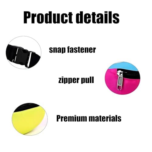 1 Pc 80s Bumbag, Bum Bags Bumbags for Ladies, Fanny Pack for Women — view 3