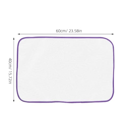 Parliky Travel Ironing Pad 5pcs Mesh Iron Covers for Ironing, Tabletop Board Protector for Clothing and Sewing, Reusable Wrinkle-Free Results — view 2