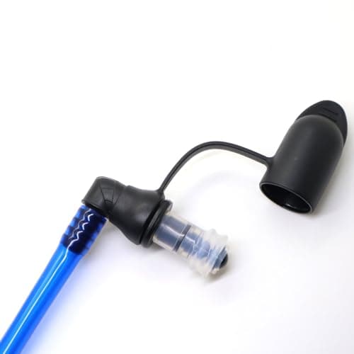 RALSPEC Replacement Bite Valve with Cover Silicone Hydration Pack Backpack Bladder Rubber Mouthpiece Valve Fits Camelbak Platypus — view 2