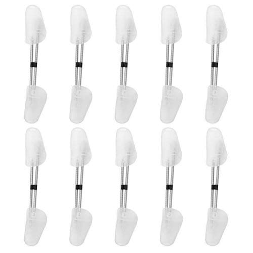 Greenfields 10 Pairs of Men & Womens Plastic Shoe Trees Stretchers Maintain Shape Footwear Expanders for Bunions - Expands Length, Width of Tight Footwear Universal for All Shoe Sizes