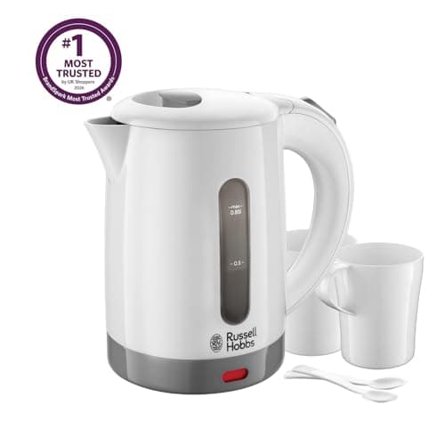 Russell Hobbs Electric 0.85L Travel Kettle, Compact Design, 1000W — view 2