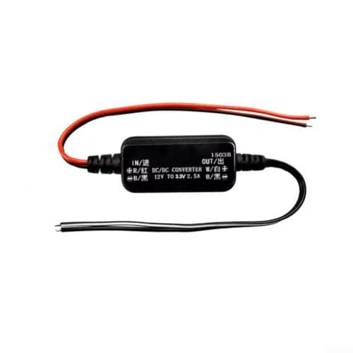 DCDC Voltage Reducer Converter 12V to 3 3V Step Down Module 2 5A Output with Short Circuit and Reverse Polarity Protection for GPS and Monitor Devices — view 4