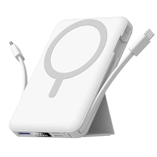 Azmuth for Magsafe Power Bank, 10000mAh Magnetic Battery Pack 20W