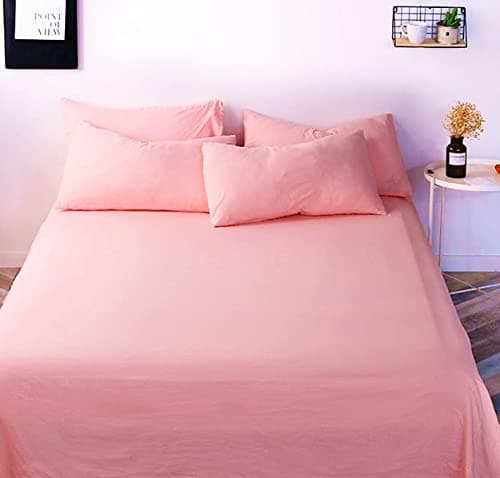 Baby Toddler Pillowcase Cot Bed Pillow Cover Set 40 x 60cm, Organic Cotton Kid Pillow Cases 2 Pack, Small Soft Infant Travel Pillowcases Pair with Envelope Closure for Girl Bedding,Crib Mattress — view 2