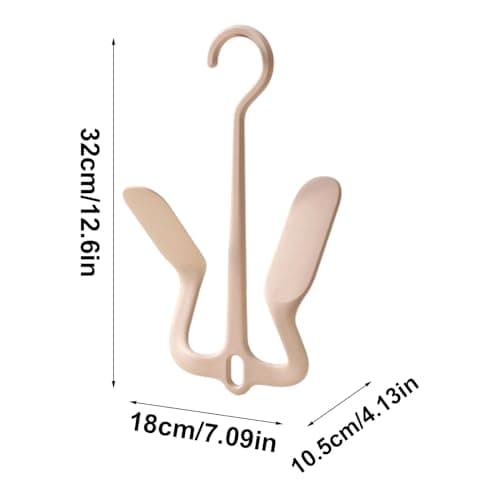 Uonguon Slippers Drying Rack - Storage for Sandals with Double Hooks | Hooks for Presenting Shoes - For Balcony, Student Dorm, Camping, Travel, Hotel, Garden Patio, pink, Siehe Beschreibung — view 5