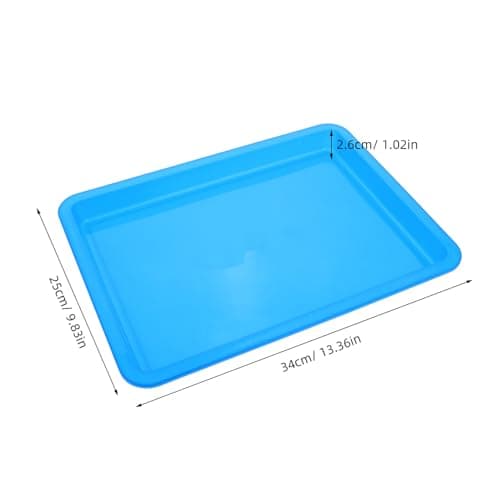 4pcs Plastic Art Trays for Children Activity Organizer Tray — view 2